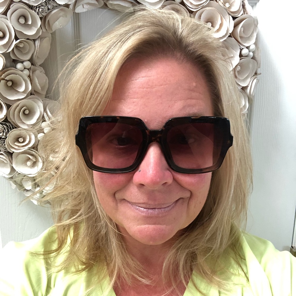Tortoise frame smoky lens fashion sunglasses - Picture 7 of 8